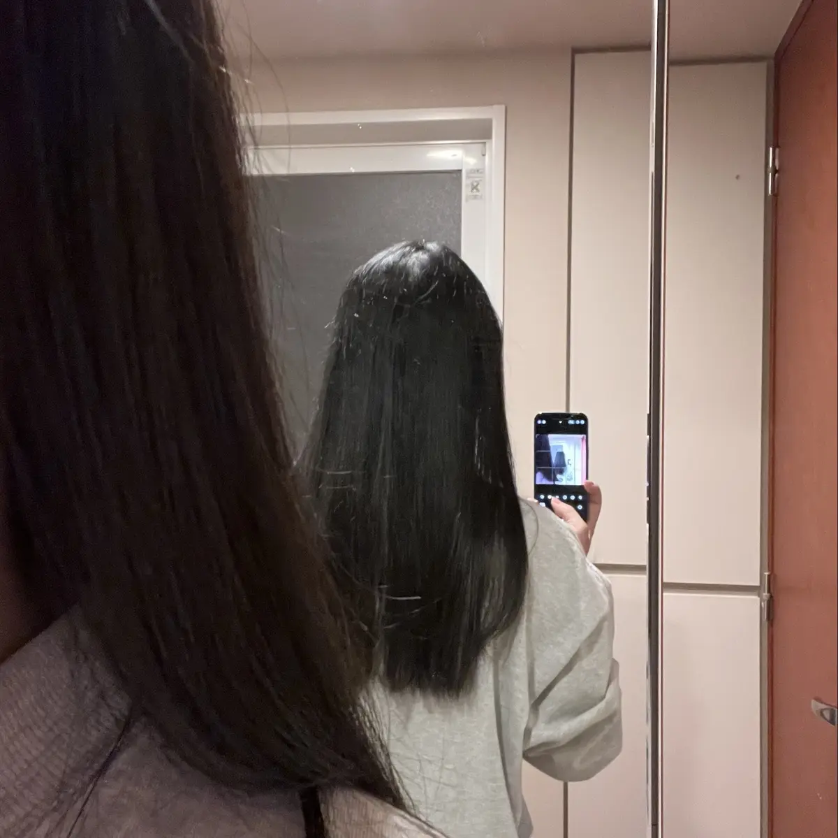 サロニア　トリートメントミストドライヤー　仕上がり