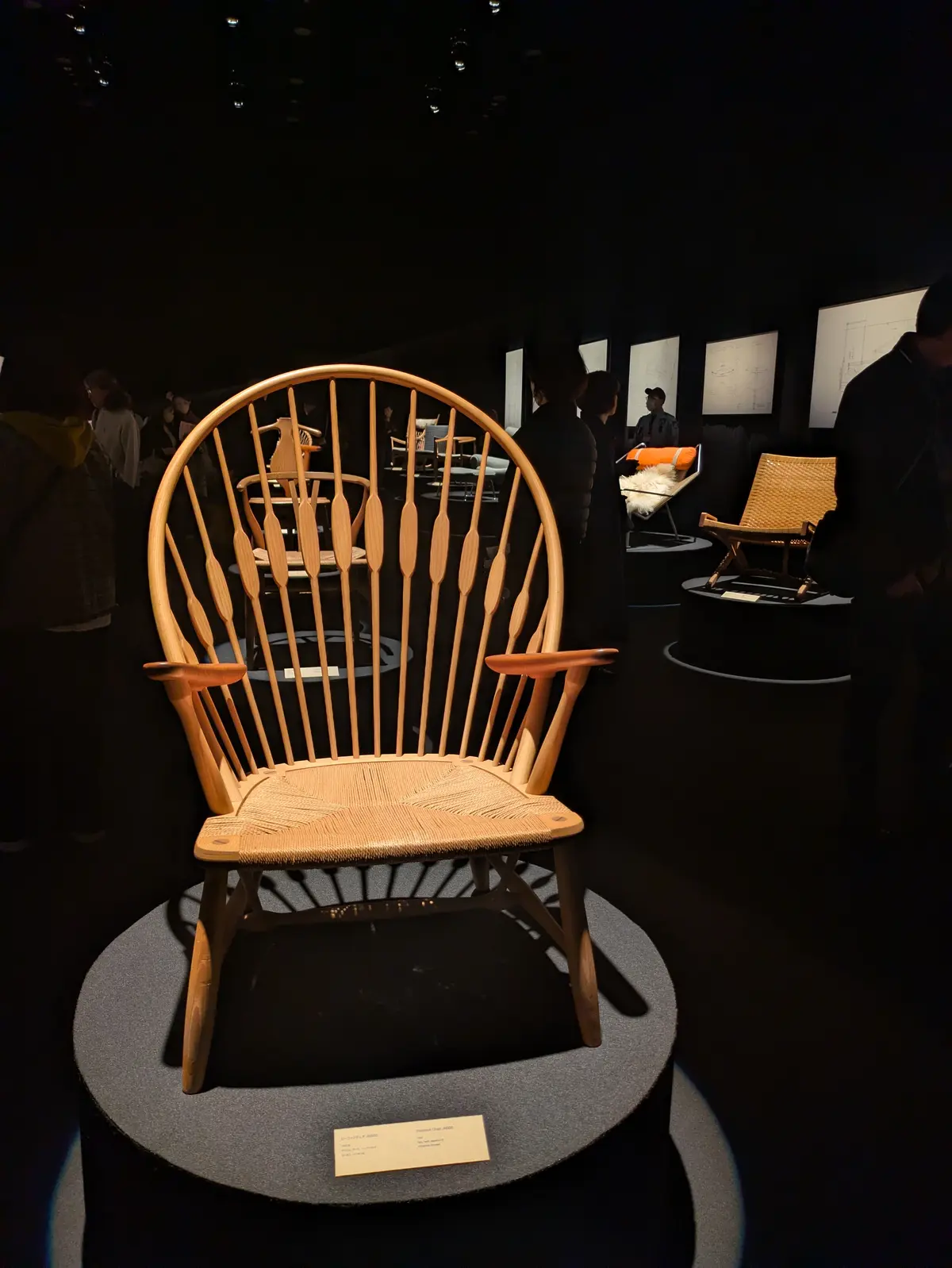 代表作の1つ、ピーコックチェア。