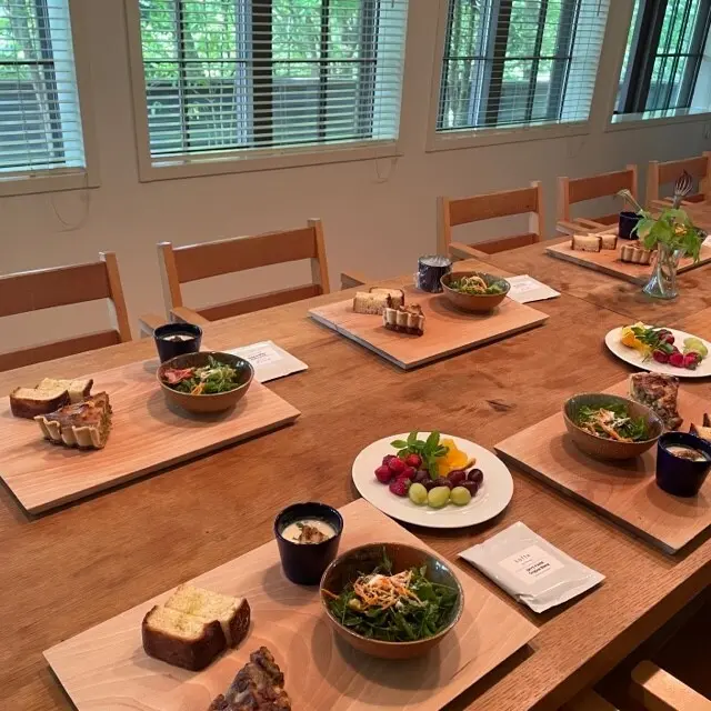 富山県のワイナリー「セイズファーム」の朝食