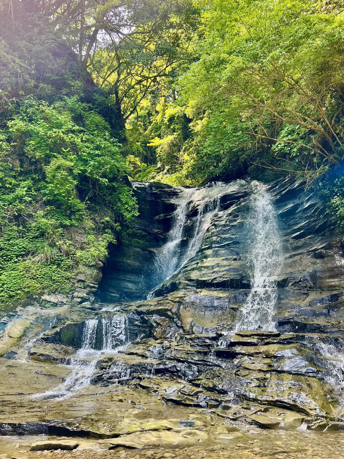 千葉にある養老渓谷、万代の滝
