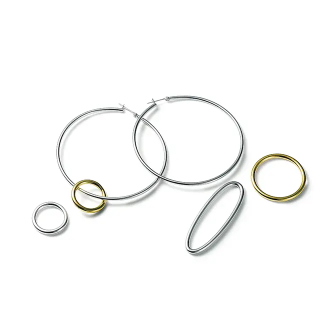 単品でも組み合わせても素敵！ 自分好みにアレンジできる 「マリハ」の新フープピアス