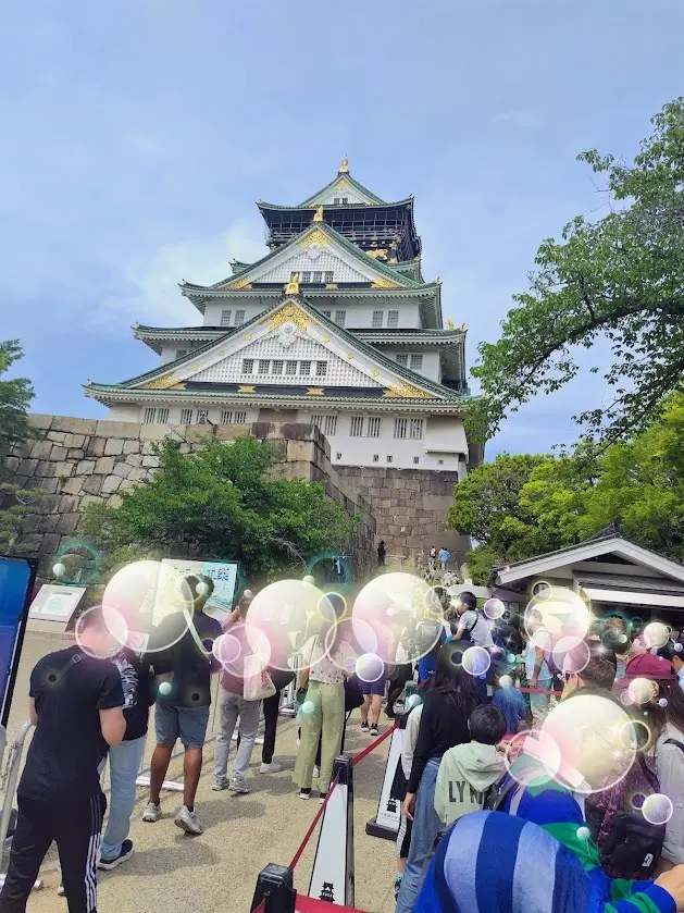 初めての大阪城🎵の画像_13