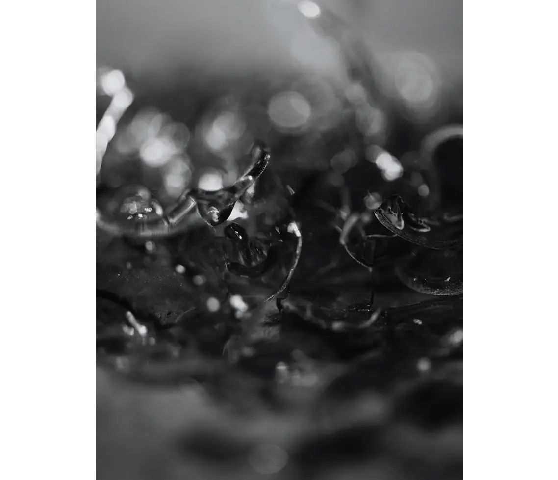 国内旅行　能登　有永浩太『kota glass』　工房の端材の写真