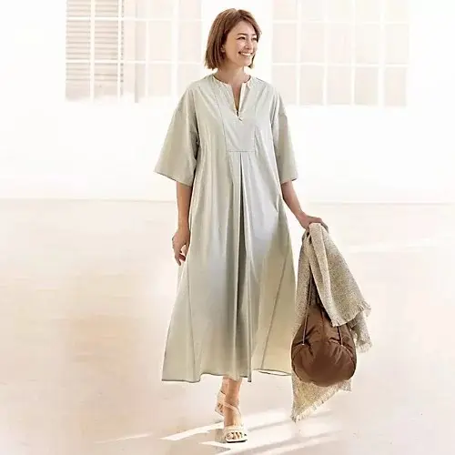 50代に似合う「初夏のワンピース」リラクシーな大人の雰囲気 25選