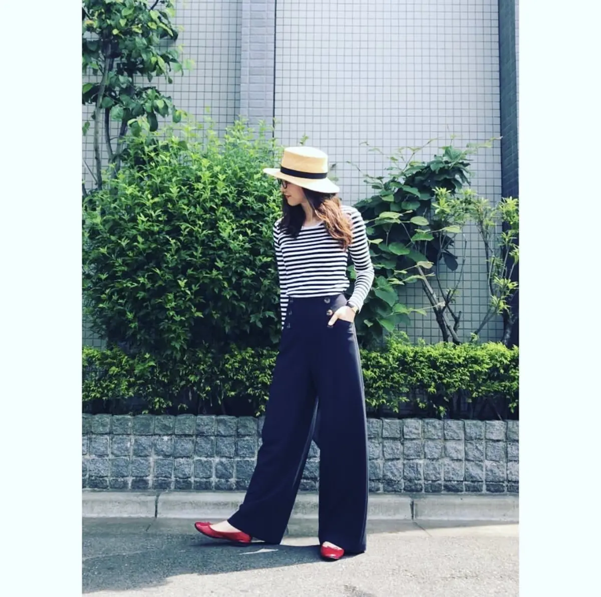 無印ボーダーT★大人マリンコーデの画像_2