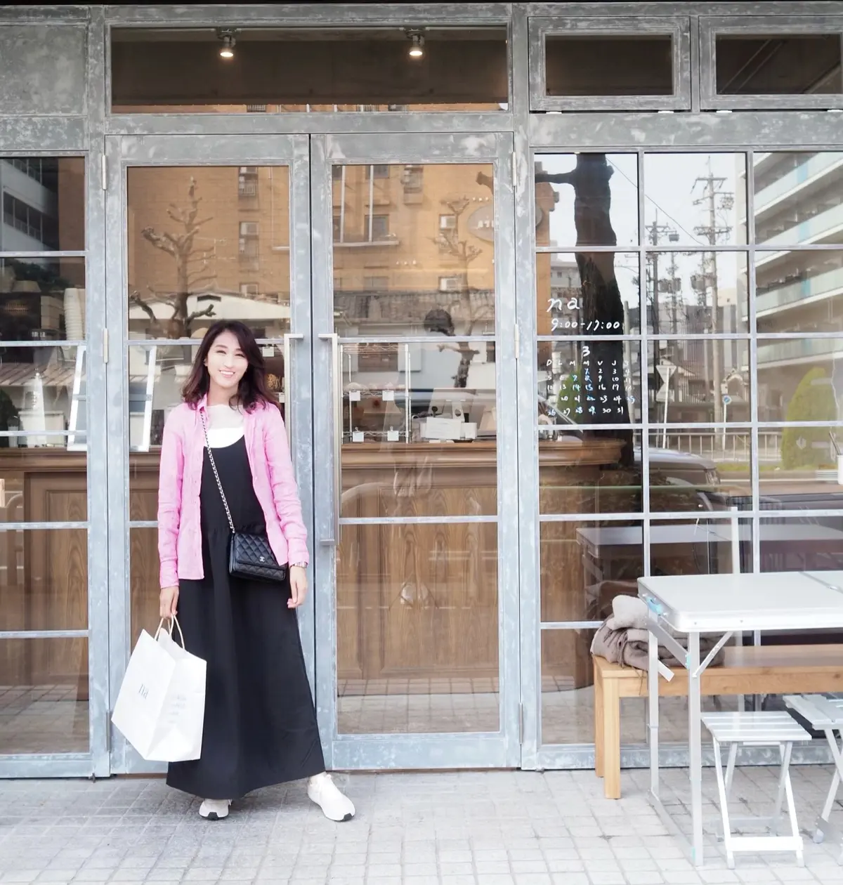 このあと女性たちでいっぱいになる人気店。