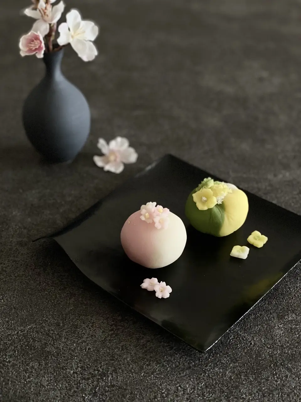 深川製磁ワークショップで作った和菓子