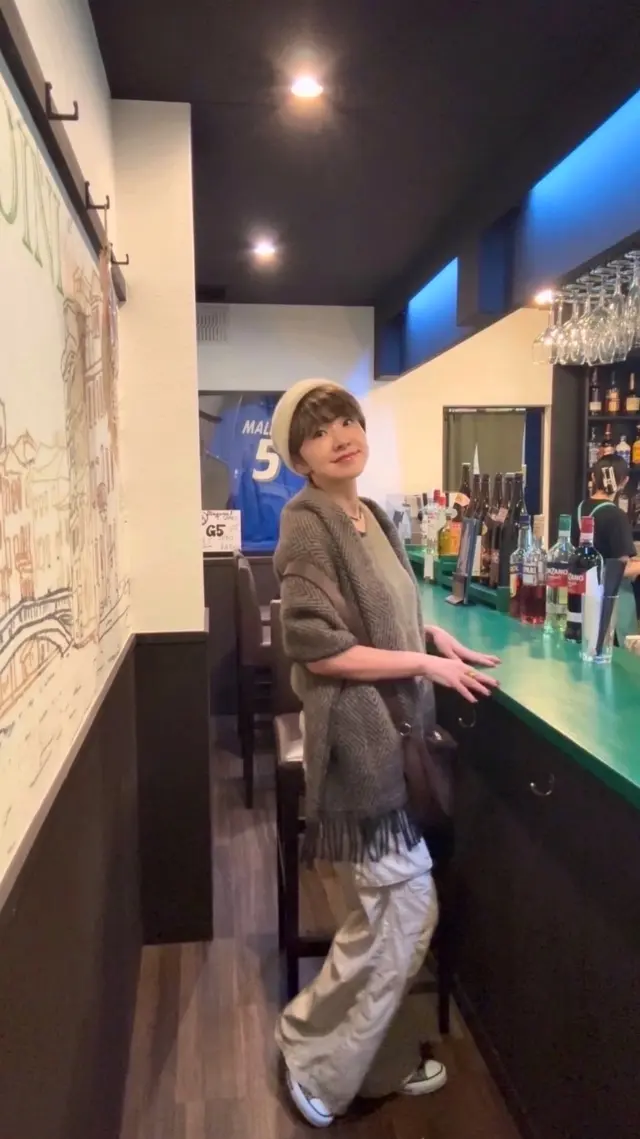 大好きなニット帽で秋コーデ、神戸の魅力あの画像_1