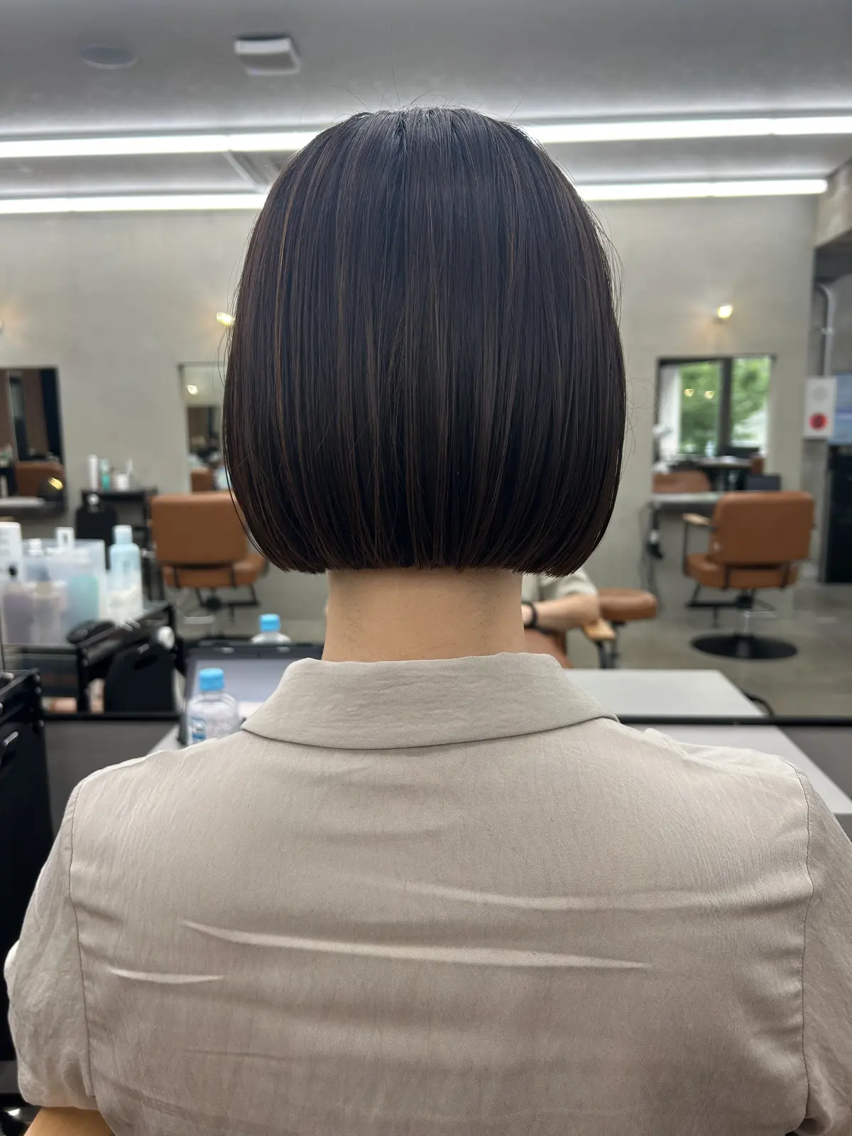 髪質を活かしてショートボブに。首元スッキの画像_2