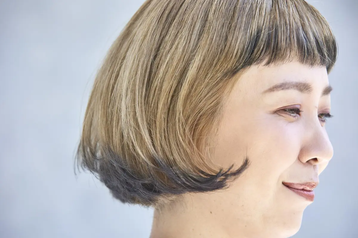 OurAge×Webエクラ  横から見たボブヘア ヘアスタイル　おしゃれ見えのポイント