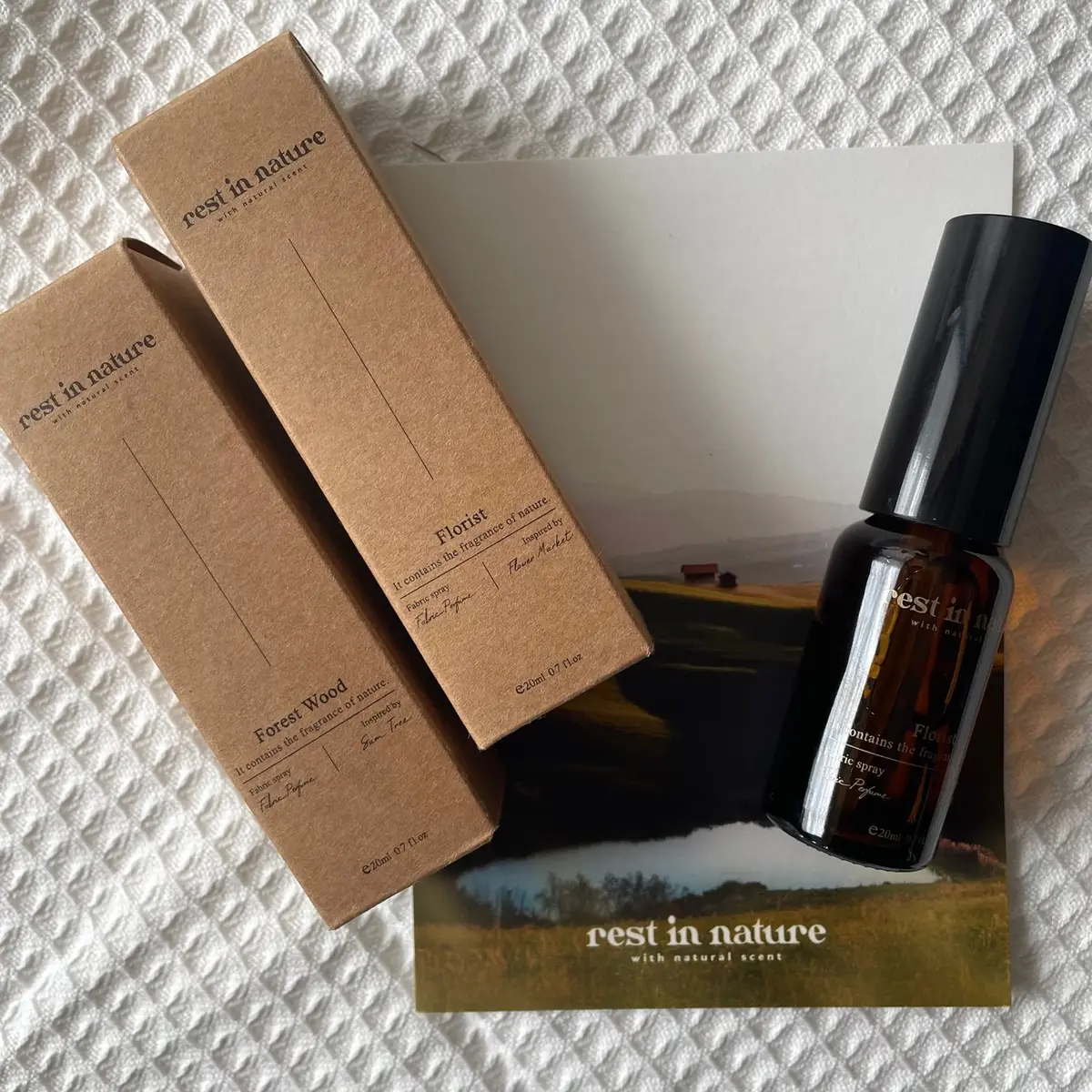 rest in natureで買ったファブリックミスト