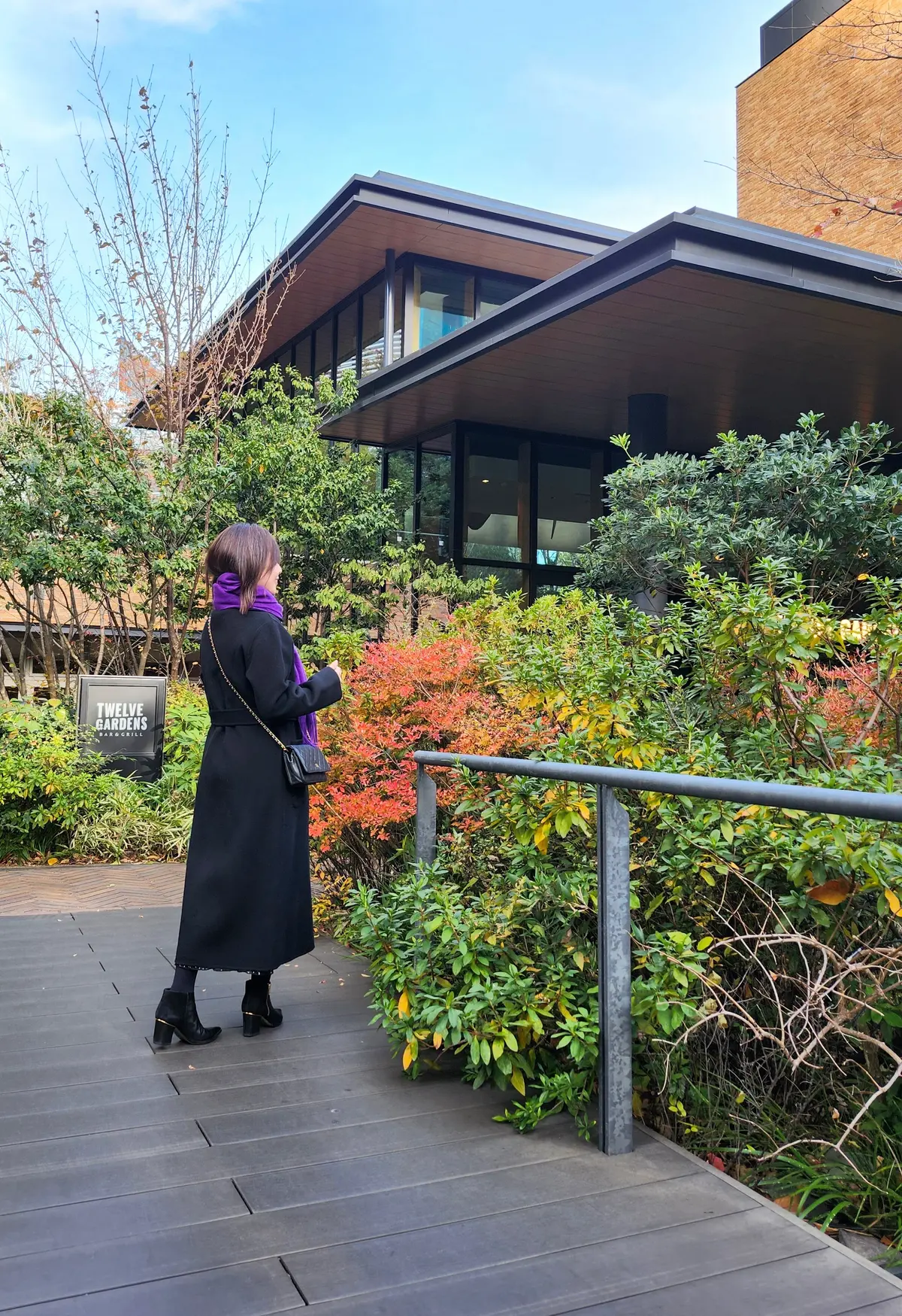 TWELVE GARDENS BAR&GRILL、溜池山王ランチ、40代ファッション、ZARAコーデ