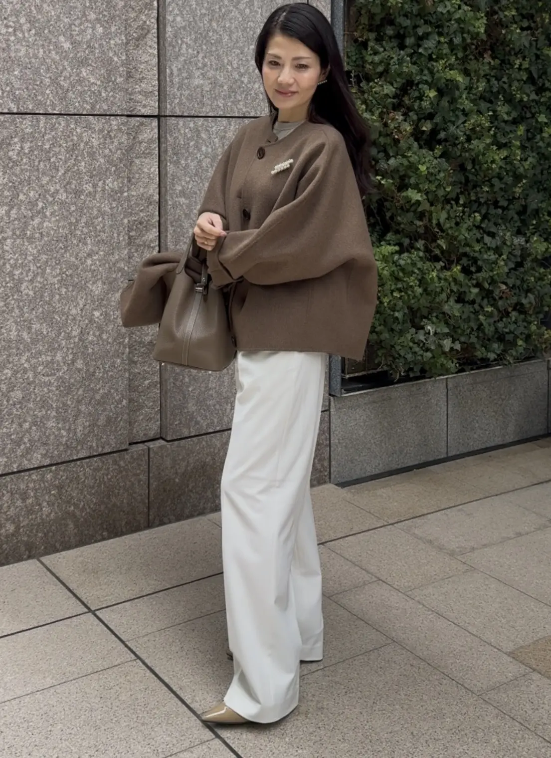 【UNIQLO】名品タックワイドパンツでの画像_2