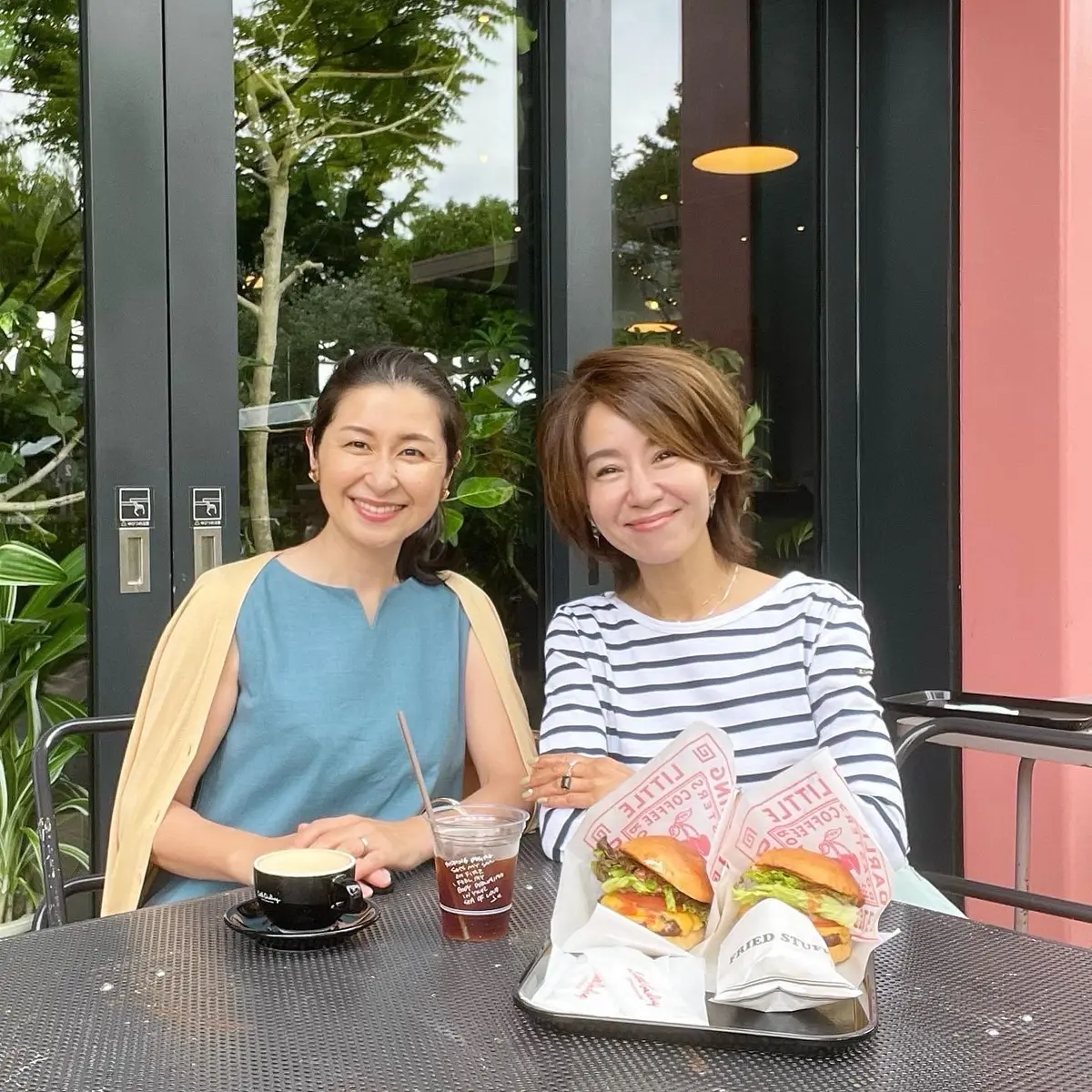 華組のたまえさんとの記念写真