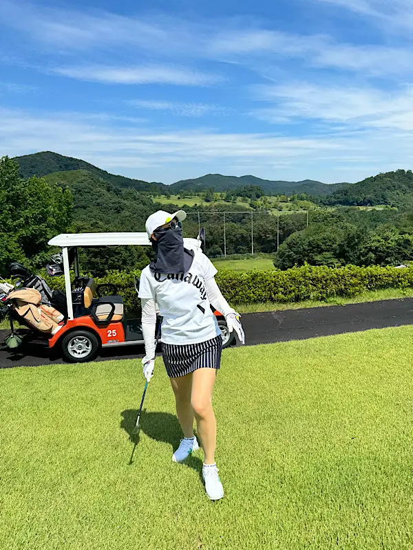 本当は見せたくない！！夏のゴルフ日差し対の画像_4