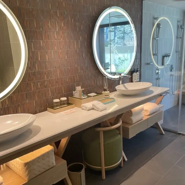 ホテルインディゴ軽井沢 客室の洗面台