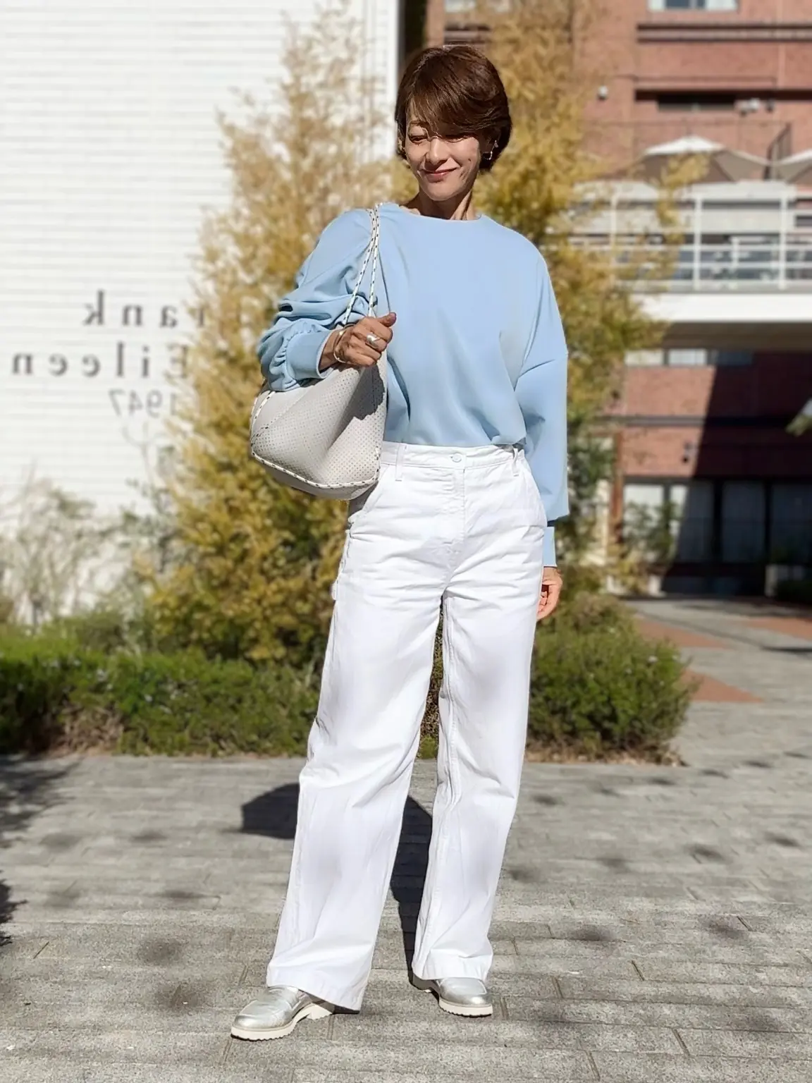 E by eclatのきれいめカットソーの画像_7