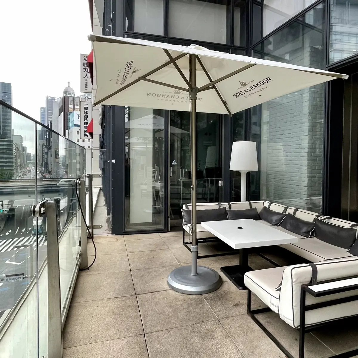 MERCER BRUNCH 銀座テラス」 テラス席