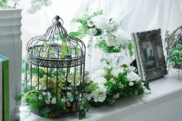 出窓フェイクグリーン