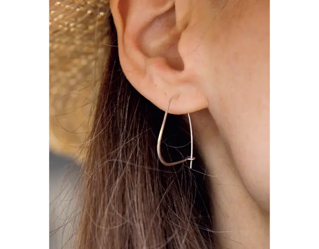 エディス（ブランドスタッフ・パリ）マーガレット・ハウエルのピアス。涼しげで夏にぴったり