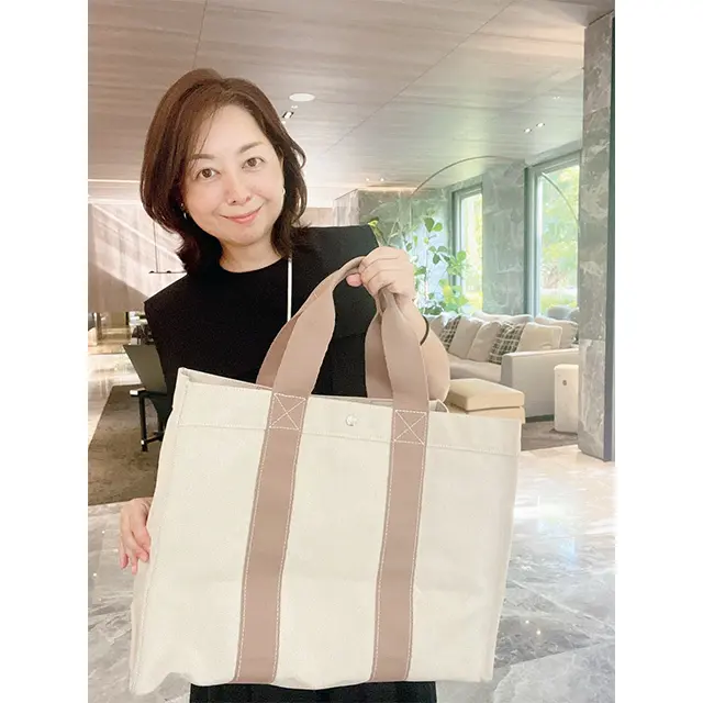 『エルメス』のトートは、 ざくざく入って型くずれなし！ （ RYOさん）