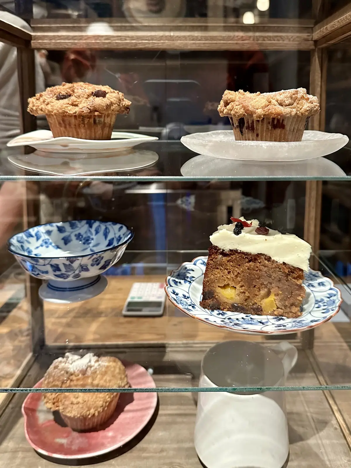 茅場町カフェ「COIN」キャロットケーキ　マフィン