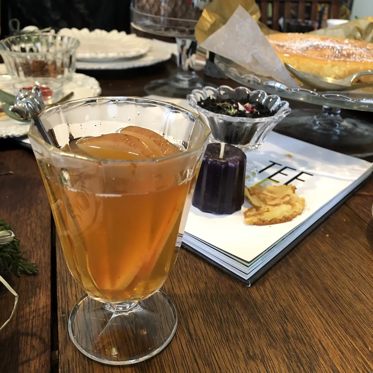 和梨のアイスティー