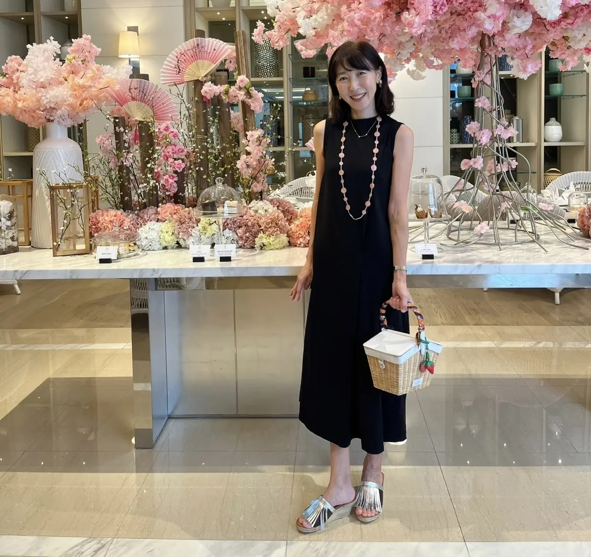 ケイトスペードカゴバッグ