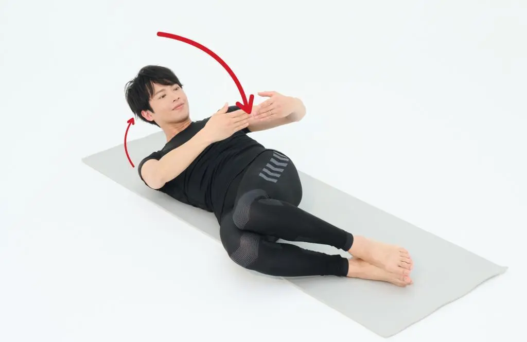 OurAge×Webエクラ　床バレエ_脇腹筋トレ