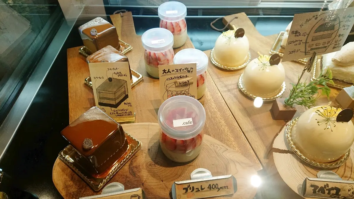 色んなケーキがあります