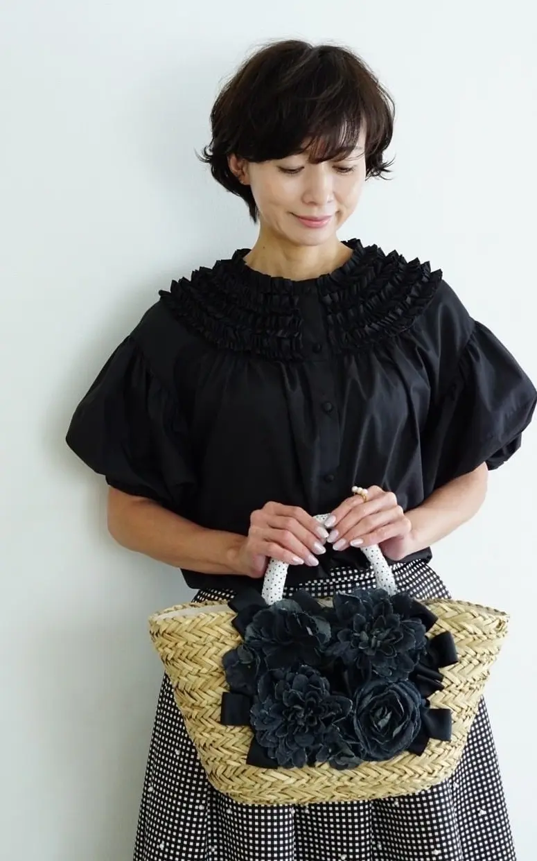 世界にひとつだけのかごバッグの画像_2