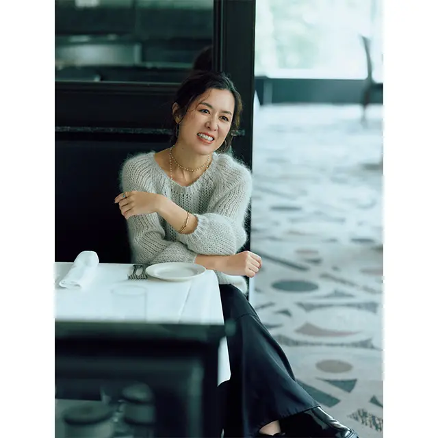 大草直子　ボリュームニットで太って見えない方法、ある？