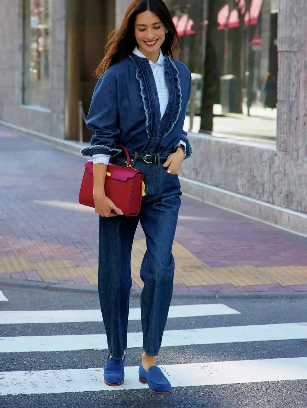 【50代が真似したいデニムスタイル5選】新しい時代にふさわしい進化系“デニム・エレガント”でセンスアップ