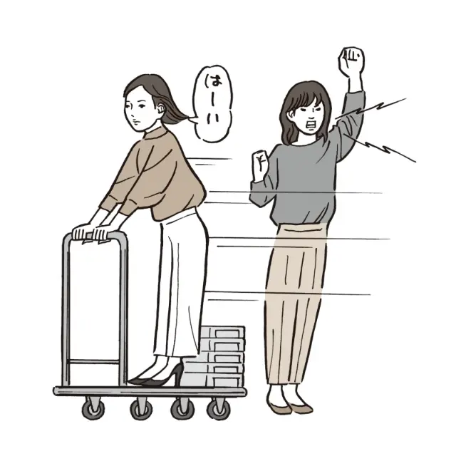 2.相手の話をスルーする