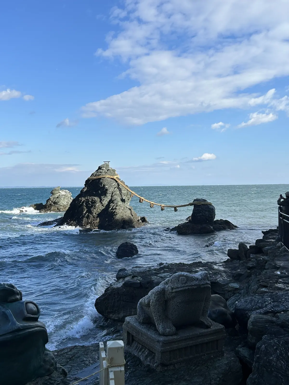 伊勢神宮 二見浦 夫婦岩 二見浦越玉神社