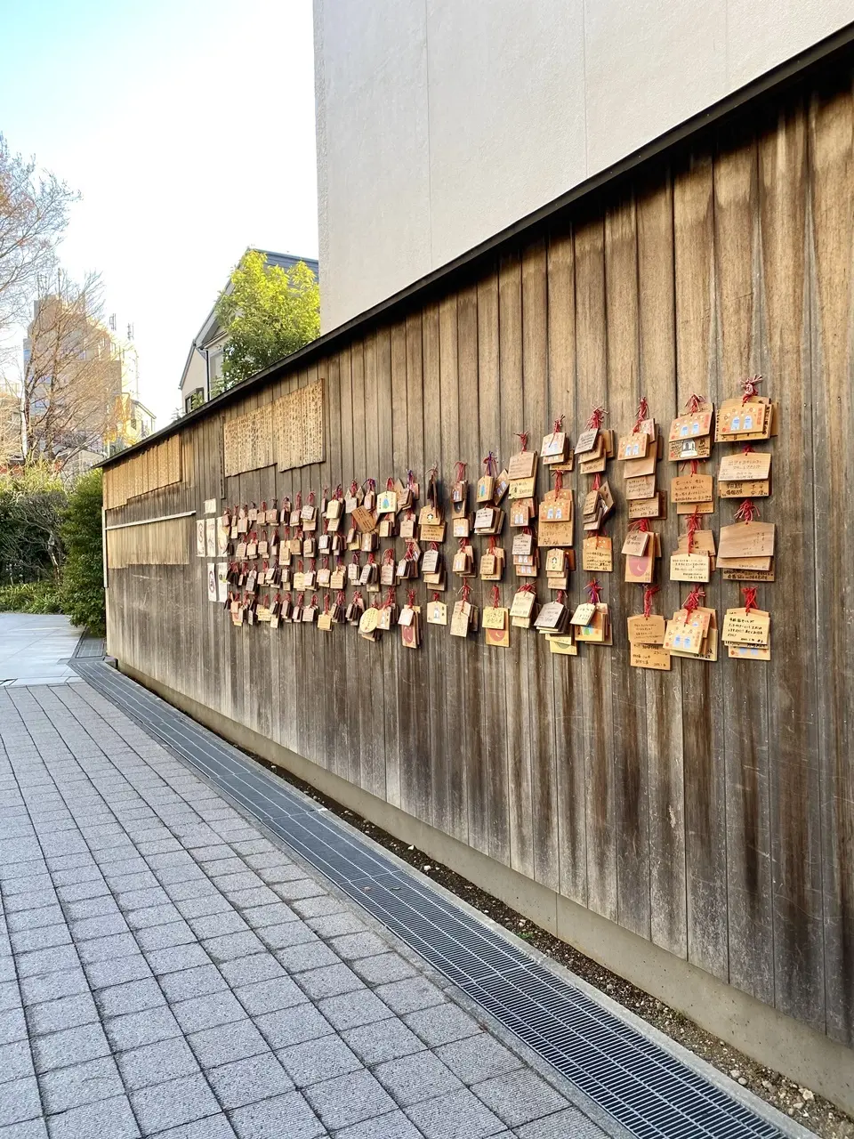 赤城神社内にある絵馬