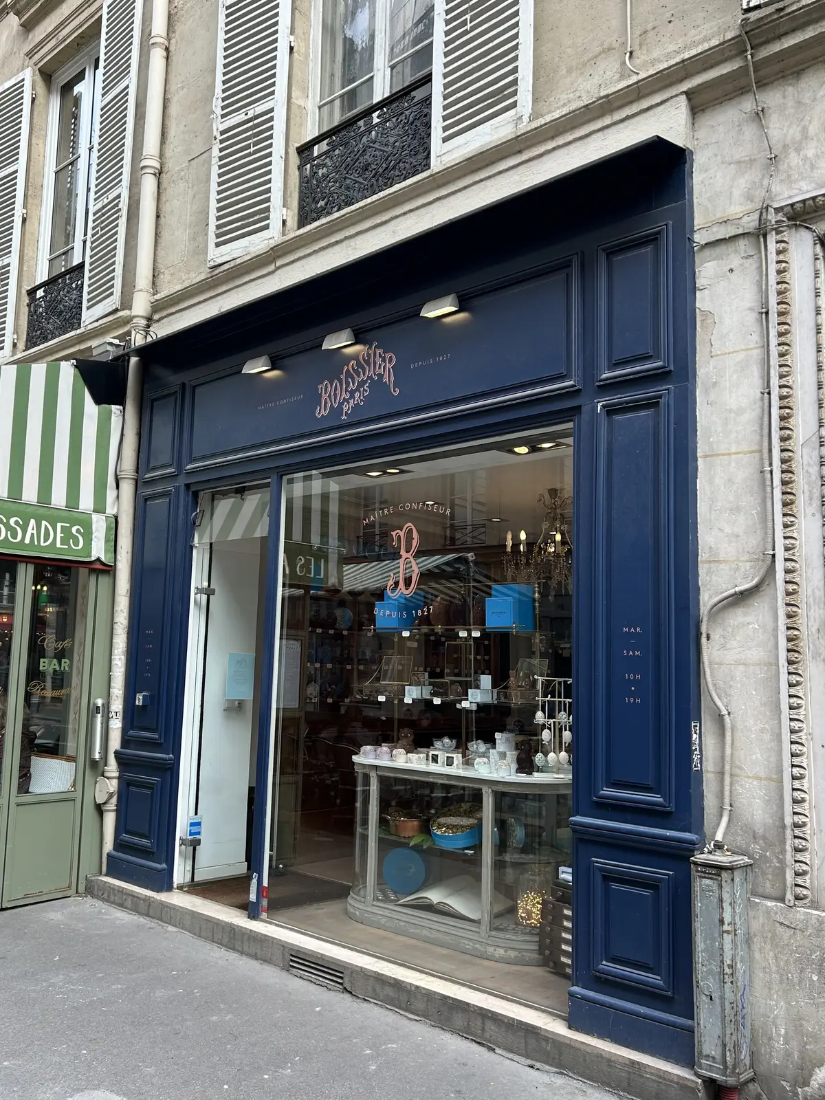 パリのチョコレート　「Boissier（ボアシェ）」