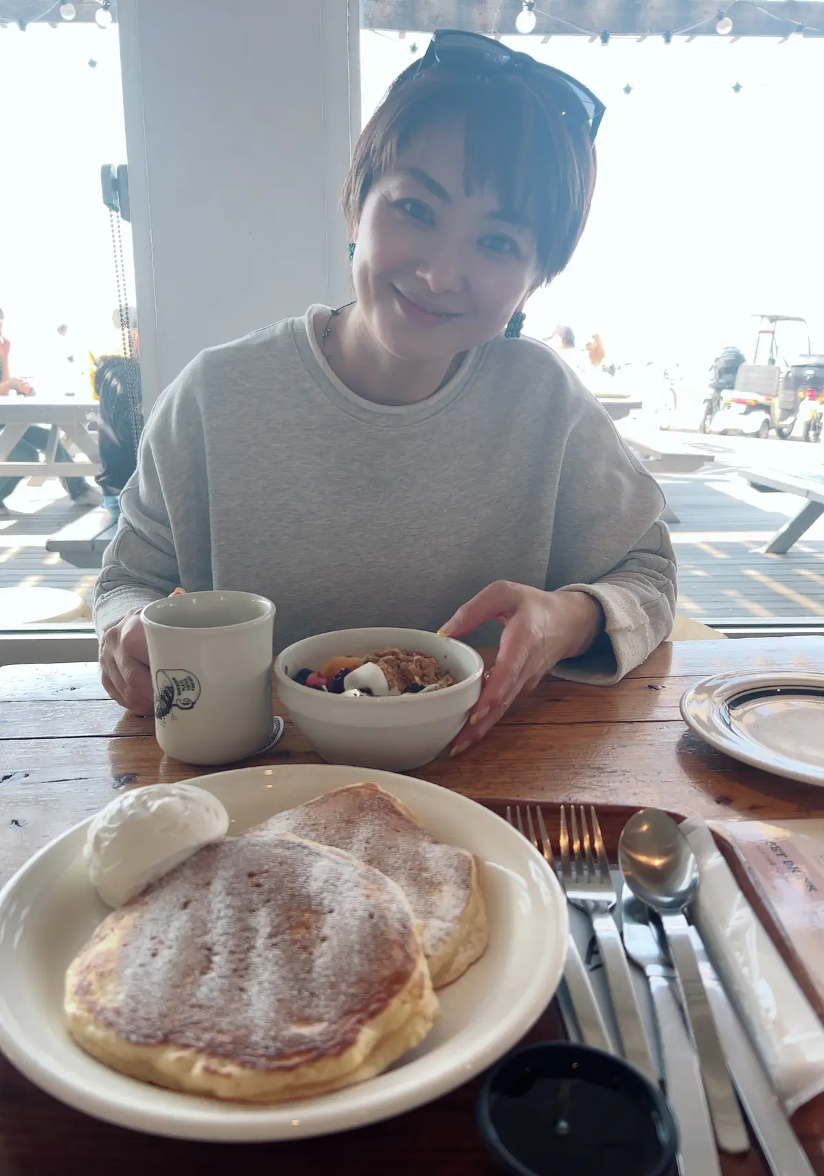 ユニクロで人気のデニムとお気に入りのトレの画像_4