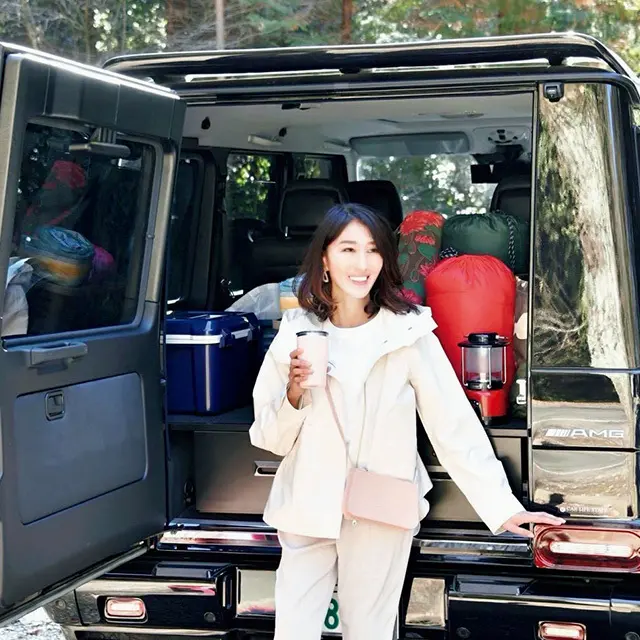 休日の楽しみはアウトドア。 山道でも不安なし！