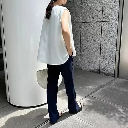 【50代 ファッション】気温34度！猛暑の画像_14