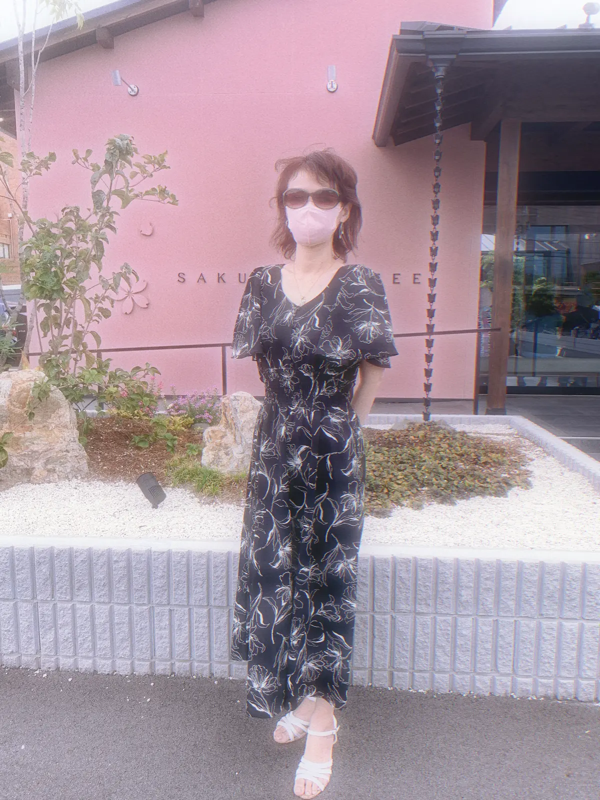 緑が綺麗なカフェで、敬老の日を祝いましたの画像_6