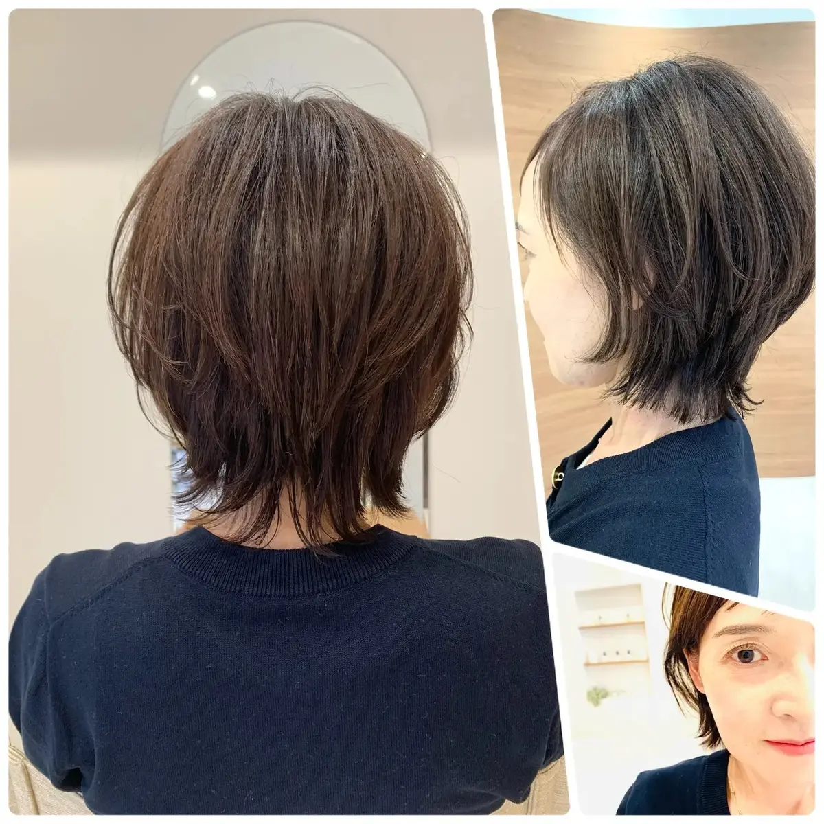 すっきり＆フェミニンなショートヘア　初ラッシュリフトで目力もアップ