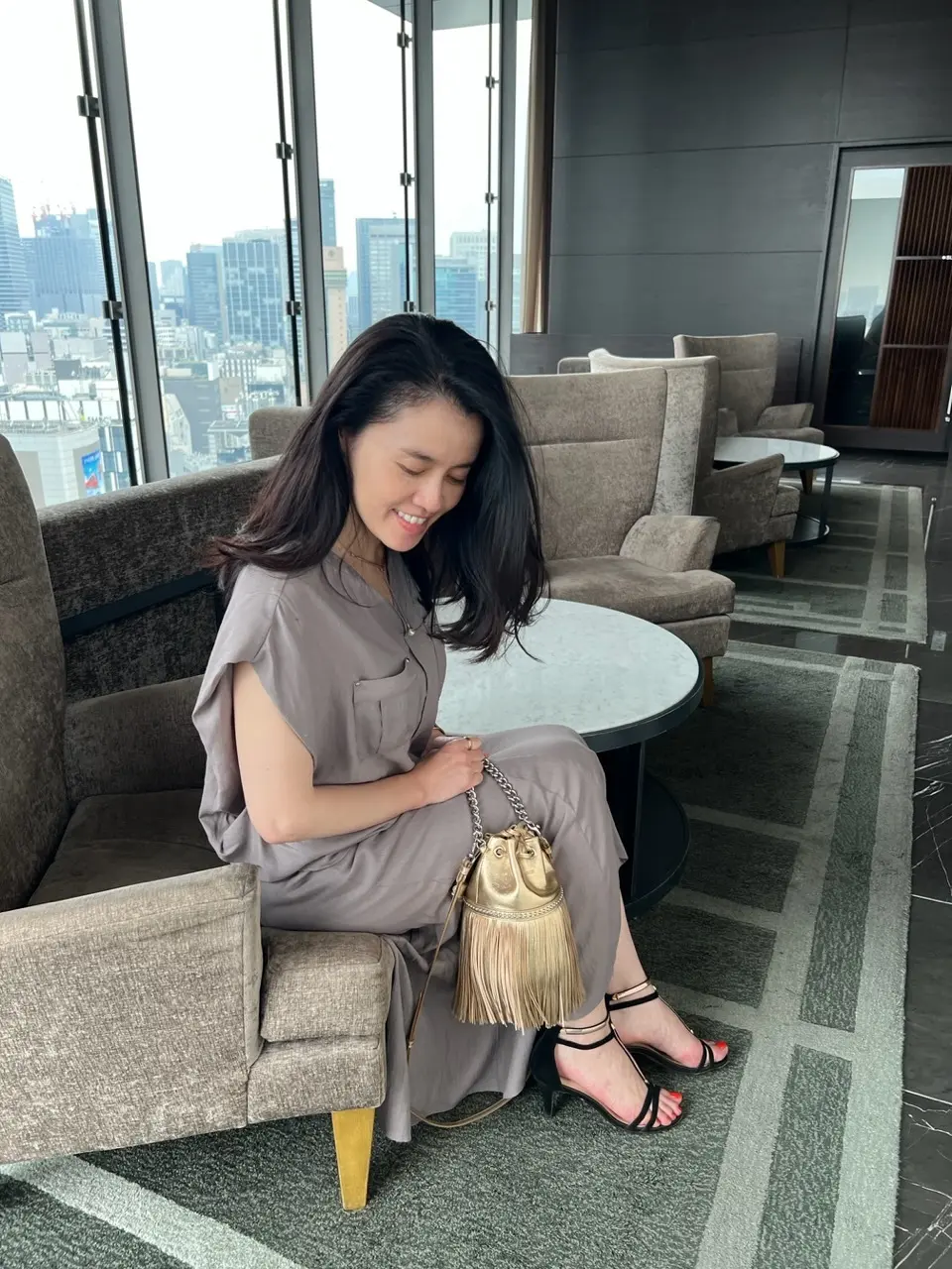 大人のモカ♡着映えセットアップで朝活の画像_10