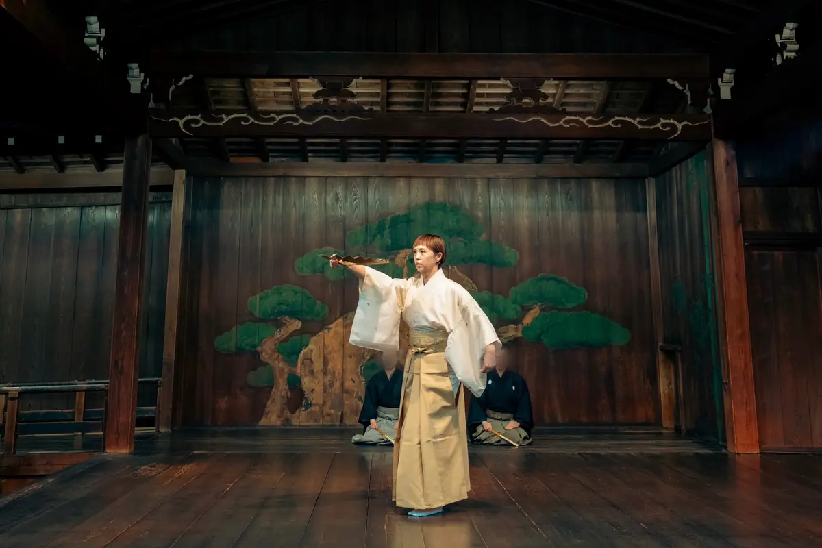 杉並能楽堂　能舞台　老松