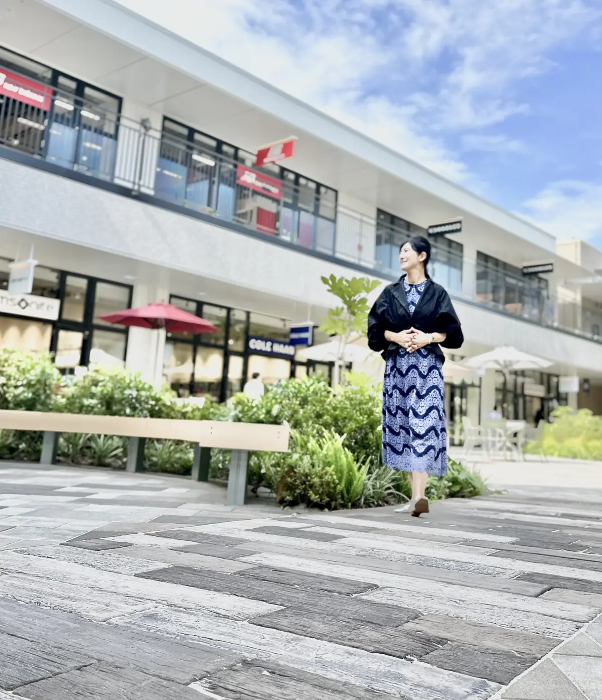 ブルー系夏ワンピで湘南への画像_4