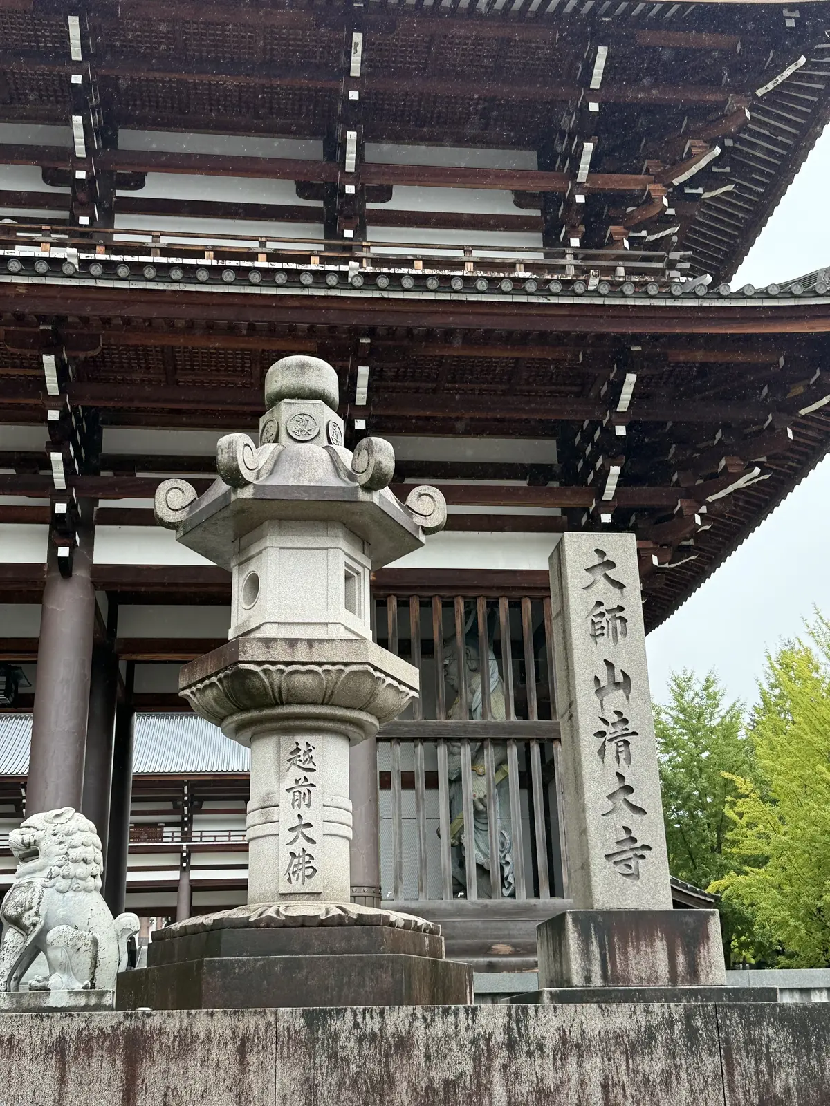 福井県　勝山市　大師山清大寺　越前大仏　五重の塔　福井観光　非日常スポット　観音様　大師山清大寺