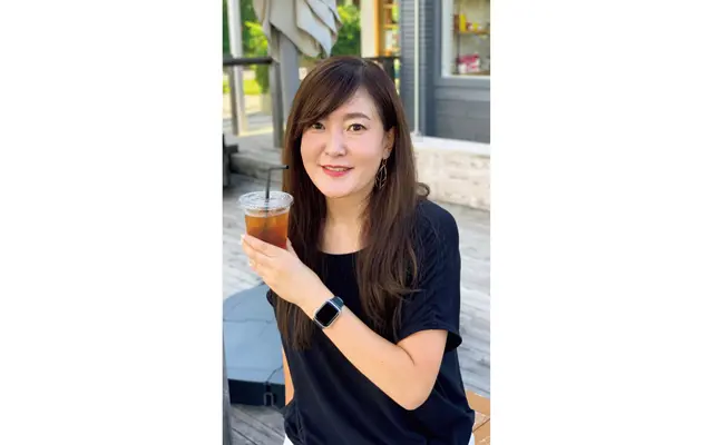 体調をくずしてから、ヘルスチェックを習慣に。 『アップル ウォッチ シリーズ7』（takakoさん）