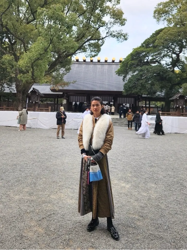 熱田神宮　お参りコーデ