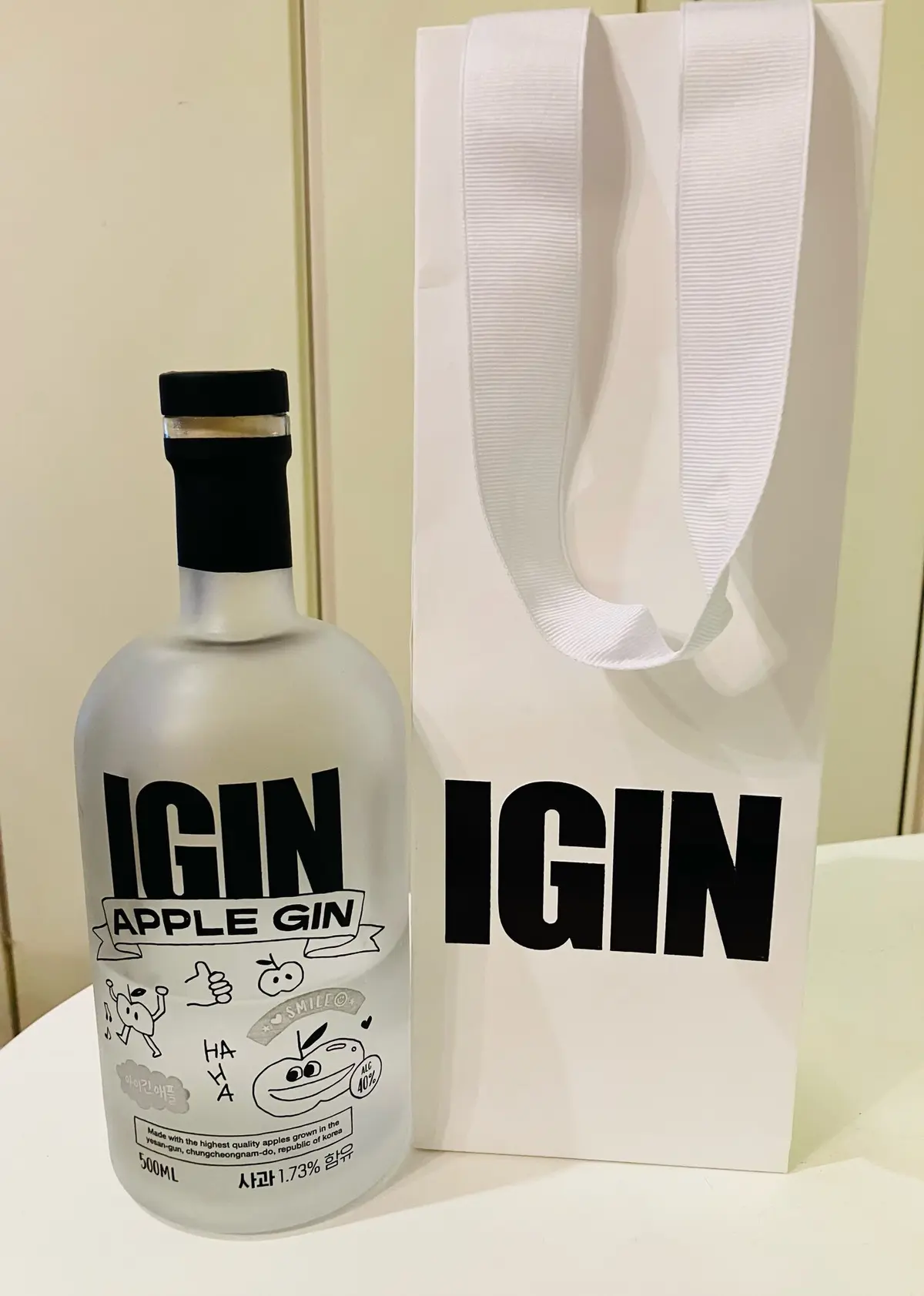 BTS  JIN   IGIN アイギン　アップルジン　IGIN APPLE GIN 韓国ドラマ　テテ　パクソジュン　バンテリンドーム  お酒　おうち時間 50代推し活　バカラ　Baccarat ハイボールグラス