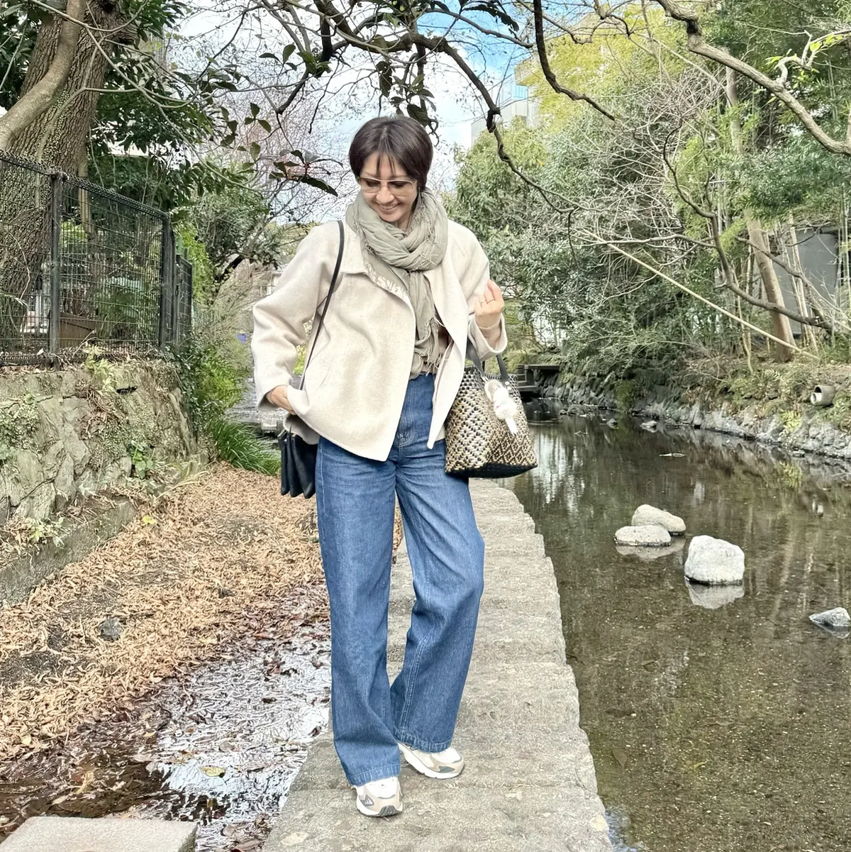 熱海旅行２日目コーデ